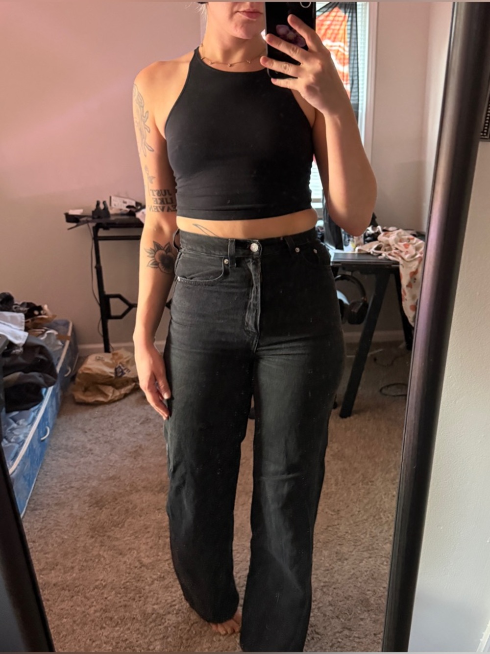 Levis high loose wide leg jeans